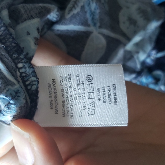 Loft pineapple dream blue romper size 4 - Picture 10 of 10